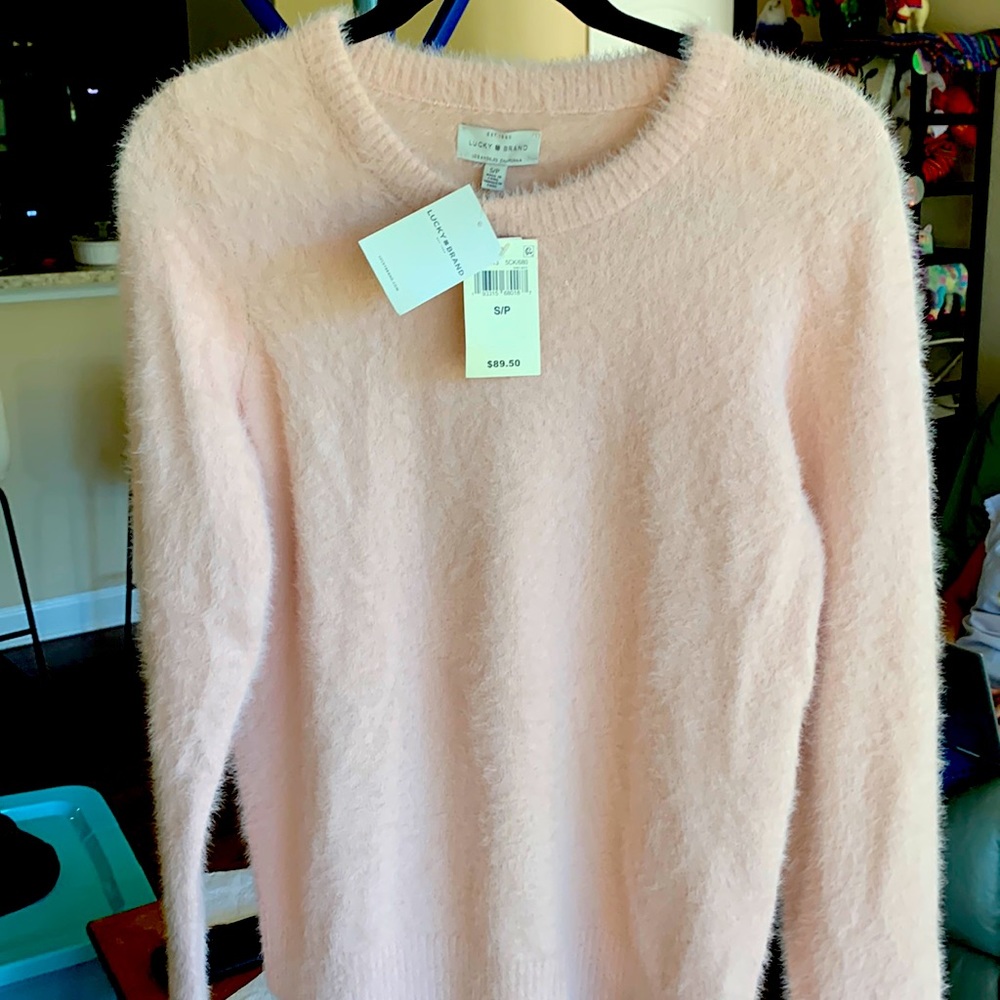 NEW Lucky Brand S/P light pink soft like cashmere